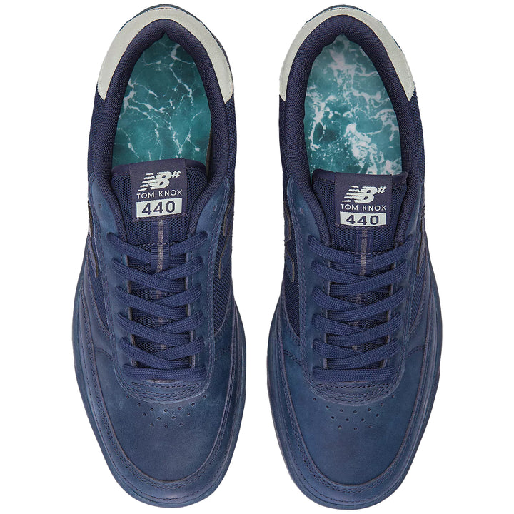 New Balance Numeric 440 Low Tom Knox Shoes - Men's Navy
