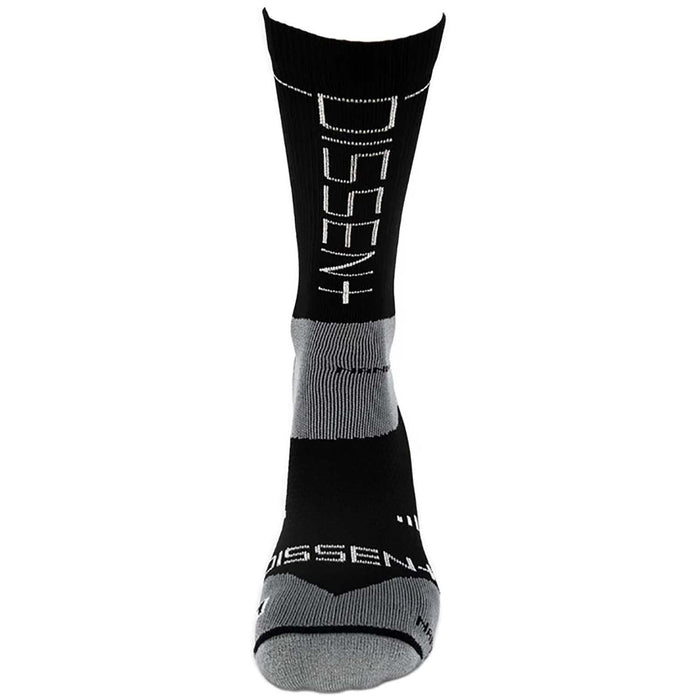 Dissent Supercrew Compression Nano 8" Bike Socks Black