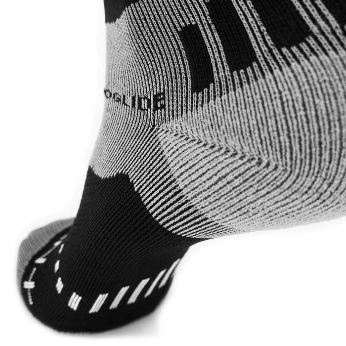 Dissent Supercrew Compression Nano 8" Bike Socks Black