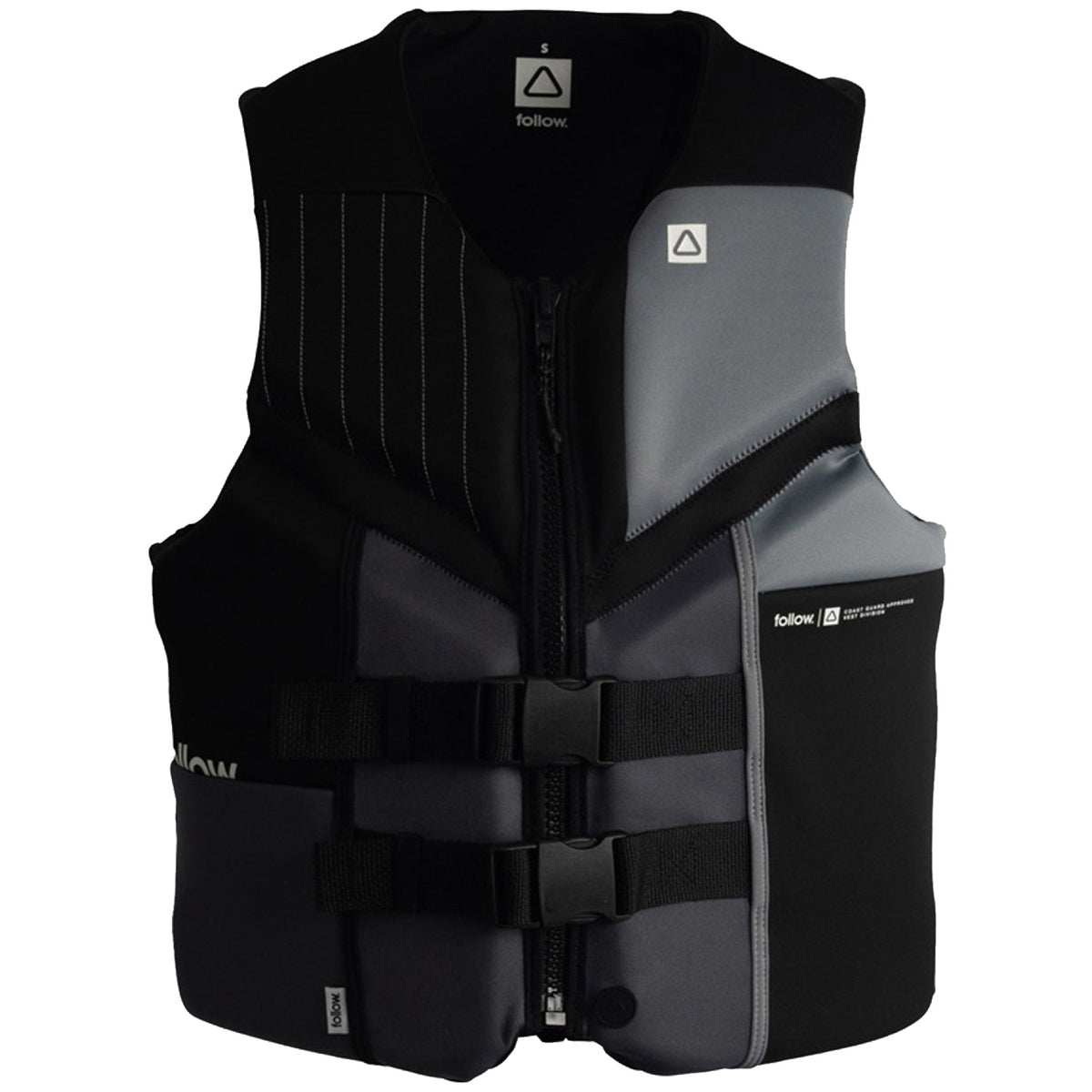 Follow Cure 2 CGA Wake Vest 2023 Black/Grey