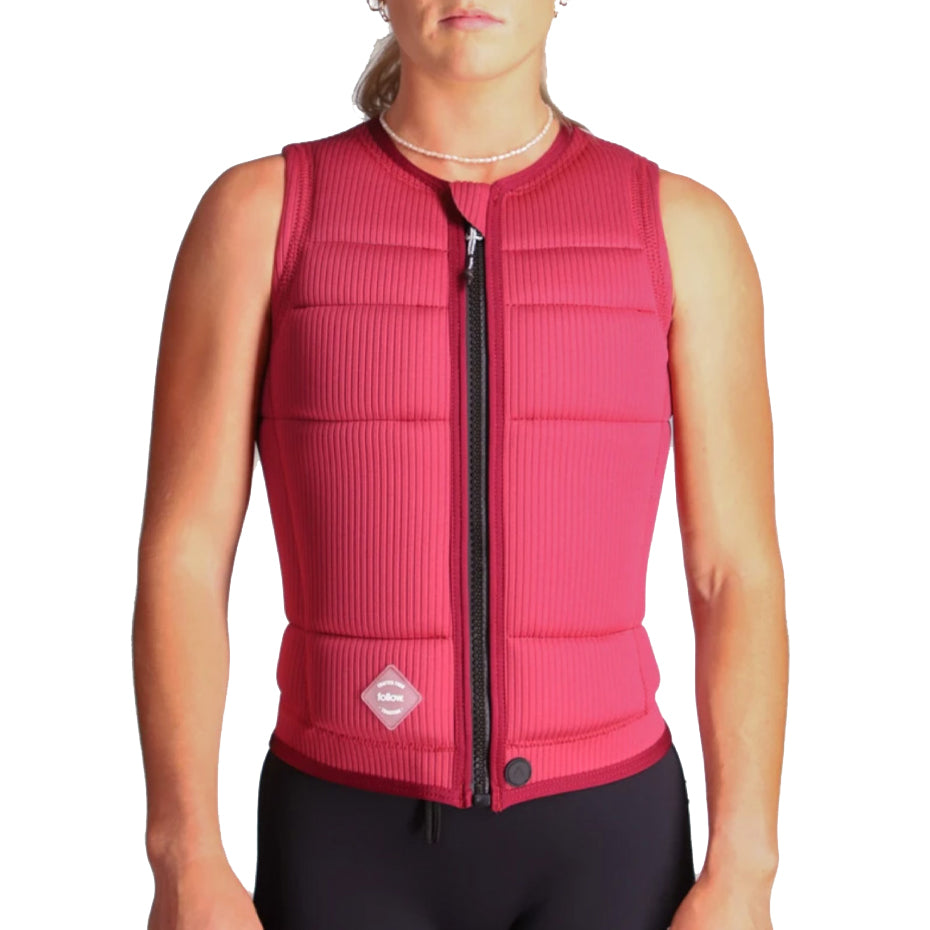 Follow Cord Impact Wake Vest - Women's 2023 Maroon
