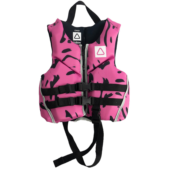 Follow Pop Youth CGA Wake Vest - Kids' 2023 Pink