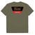 Brixton Linwood Short-Sleeve Standard Tee - Men's Olive Surplus/Gold/Aloha Red