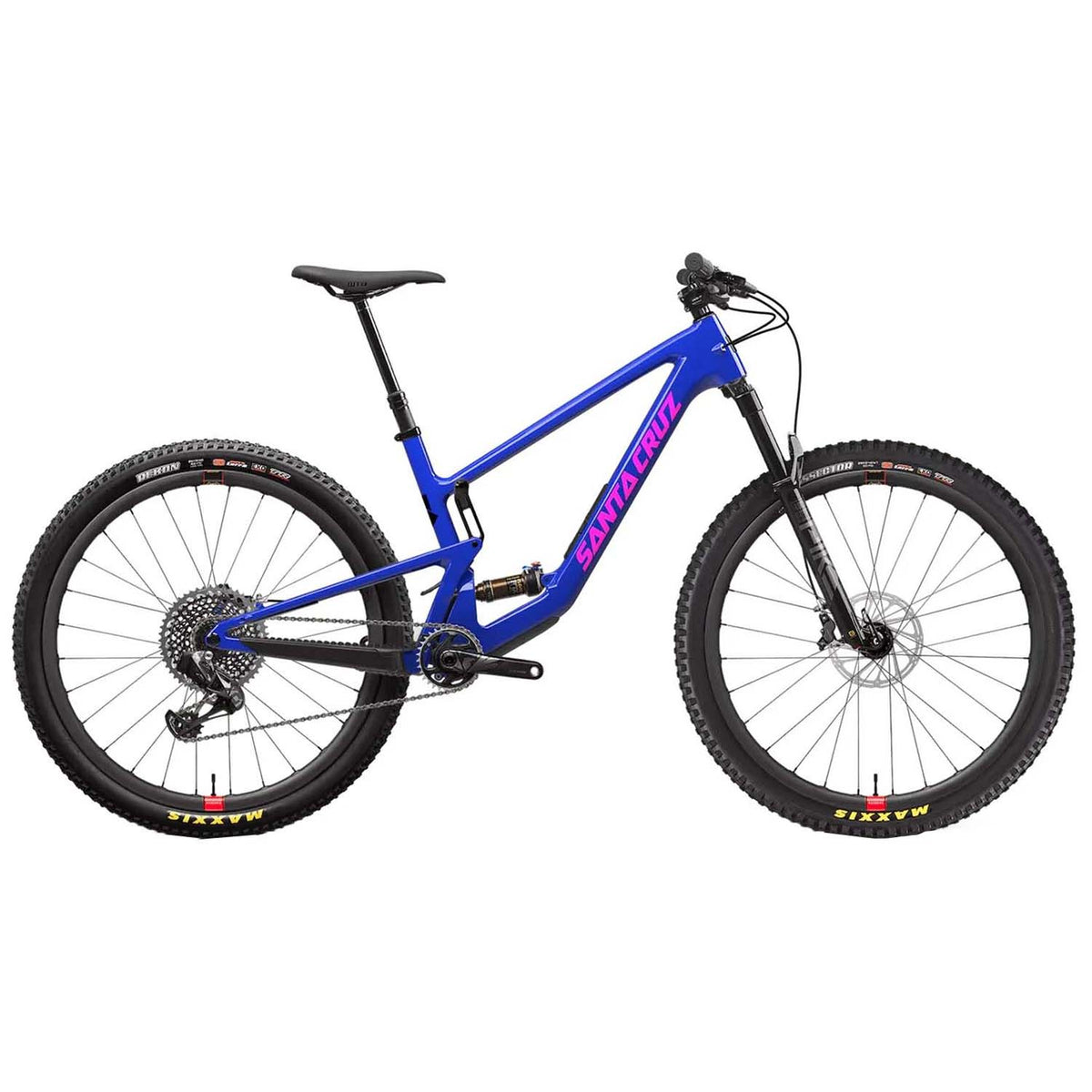 Santa Cruz Bicycles Tallboy 5 CC X01/GX Complete Mountain Bike 2023 Gloss Ultra Blue