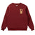 Rhythm Embroidered Fleece Crew - Men's Mulberry