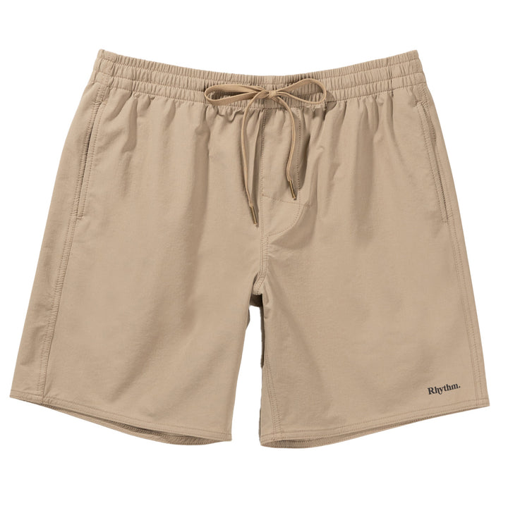 Rhythm Textured Stretch Beach Shorts - Men's Sand
