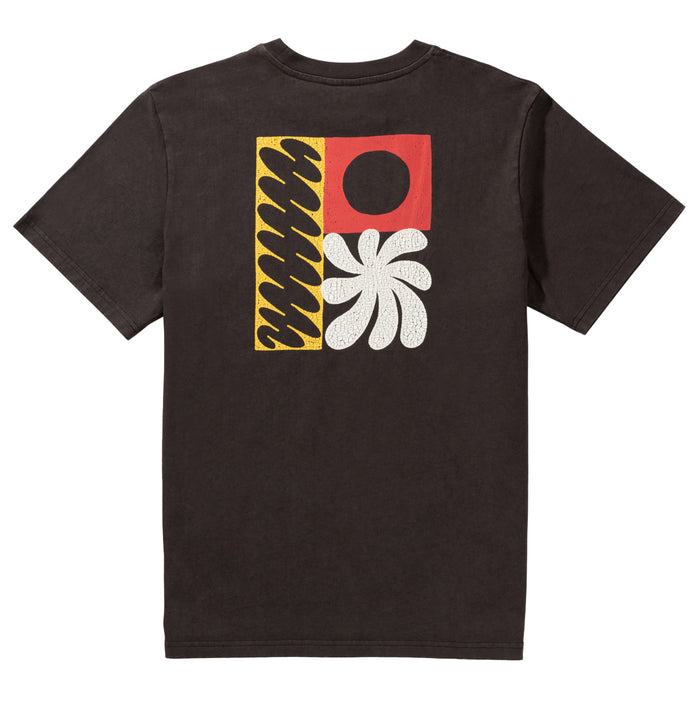 Rhythm Flora Vintage Short-Sleeve T-Shirt - Men's Vintage Black