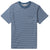 Rhythm Linen Stripe Stripe Short-Sleeve T-Shirt - Men's Slate