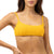 Rhythm Ripple Terry Crop Bikini Top - Women's Golden