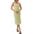 Rhythm Saskia Bias Cut Midi Dress - Women's Aloe