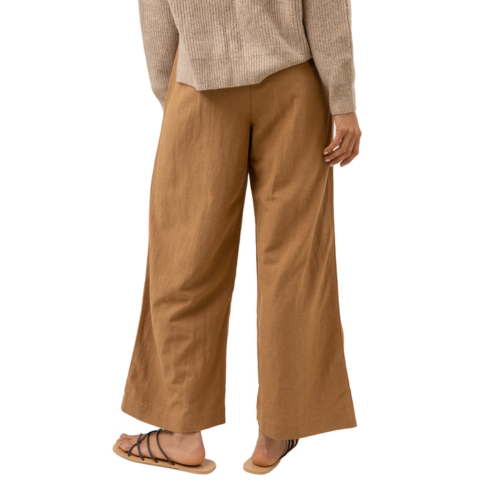 Rhythm Sunrise Wide Leg Pants - Women's Tan