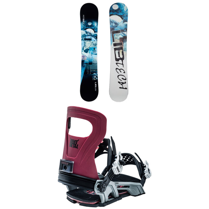 Lib Tech Skate Banana BTX Snowboard + Bent Metal Logic Snowboard Bindings 2023