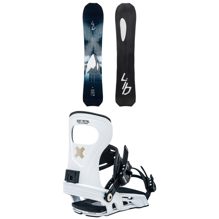 Lib Tech T.Rice Orca Snowboard + Bent Metal Metta Snowboard Bindings - Women's 2023