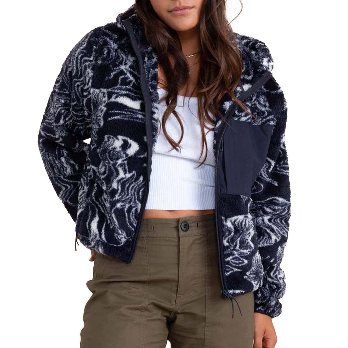 Roark Rambler Fleece Jacket - Women's Dark Navy