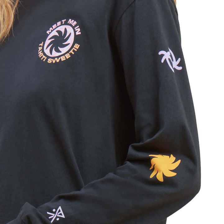 Roark Meet Me In Tahiti Long-Sleeve Shirt - Women's Black
