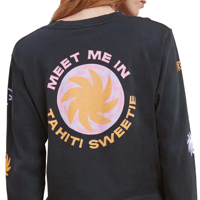 Roark Meet Me In Tahiti Long-Sleeve Shirt - Women's Black