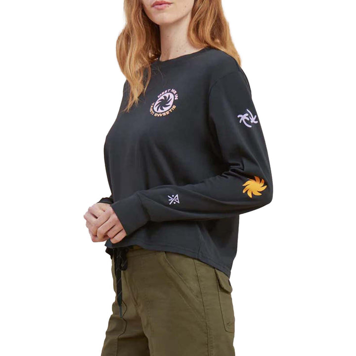 Roark Meet Me In Tahiti Long-Sleeve Shirt - Women's Black