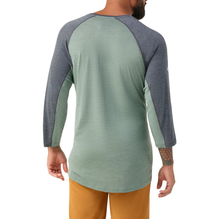Smartwool Ultralite Mountain Bike 3/4 Sleeve Tee Honey Gold