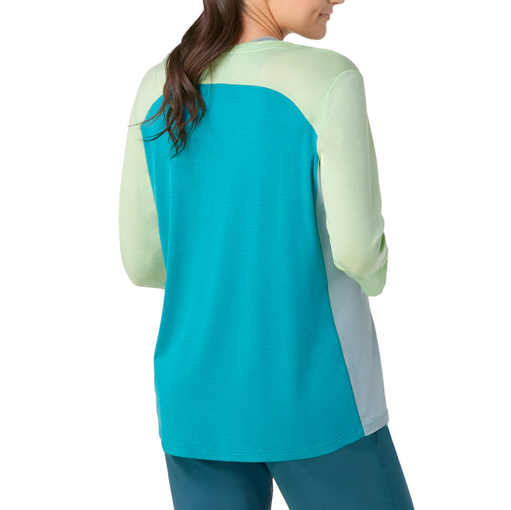 Smartwool Ultralite Mountain Bike 3/4 Sleeve Tee - Women's Deep Lake