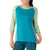 Smartwool Ultralite Mountain Bike 3/4 Sleeve Tee - Women's Deep Lake