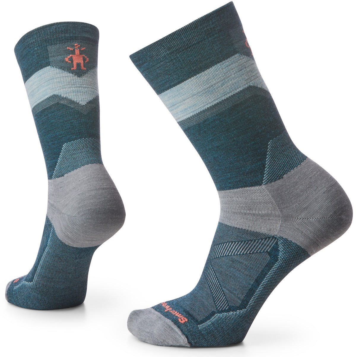 Smartwool Bike Zero Cushion Crew Socks - Women's Twilight Blue