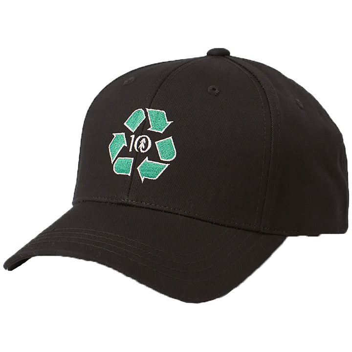 Tentree Recycle Ten Elevation Hat Meteorite Black/Cloud White