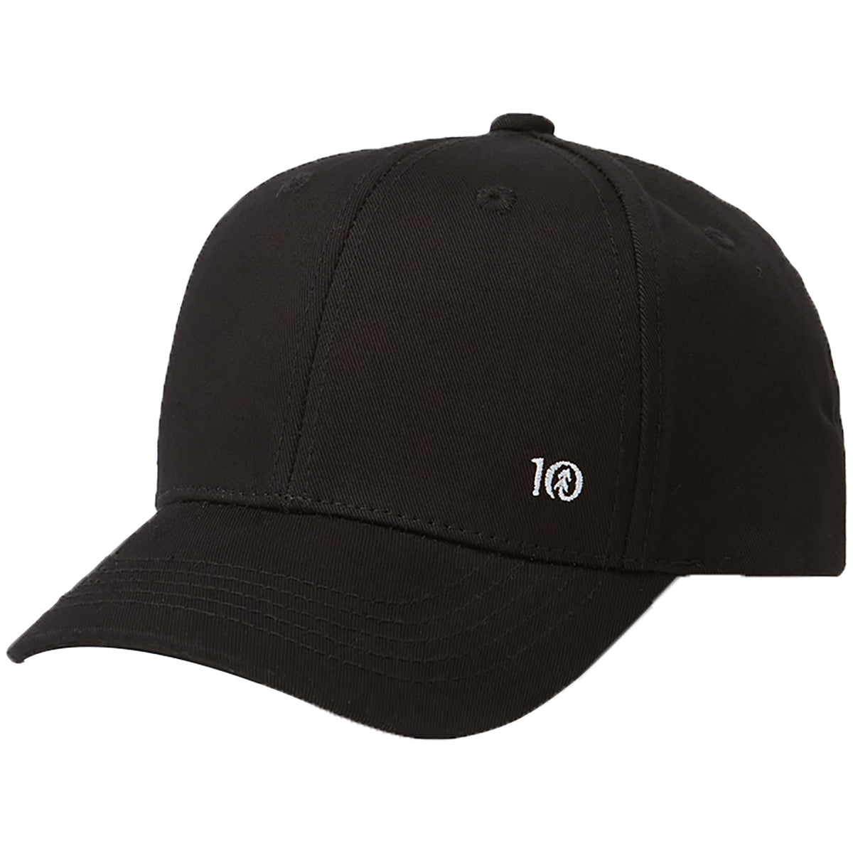 Tentree Baseball Hat - Kids' Meteorite Black/White