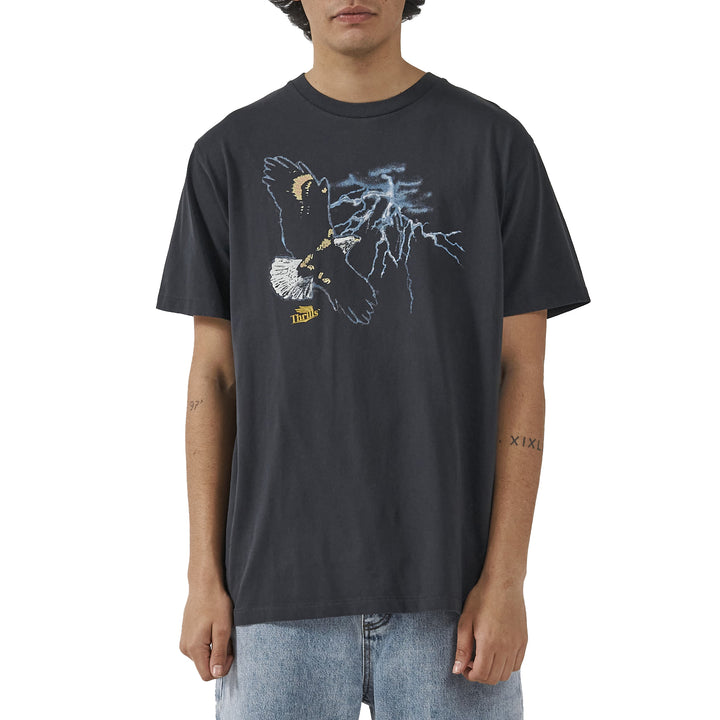 Thrills High Life Merch Fit Tee - Men's Twilight Black