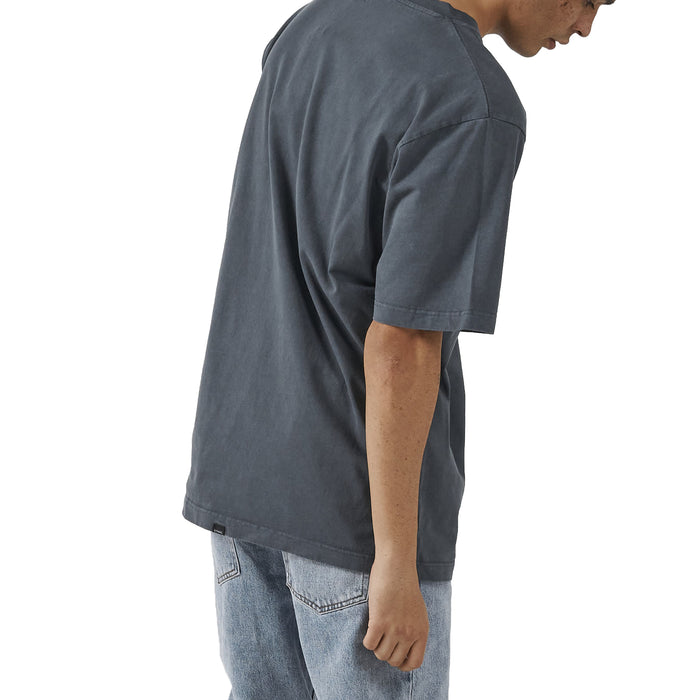Thrills Union Oversize Fit Pocket Tee - Men's Petrol