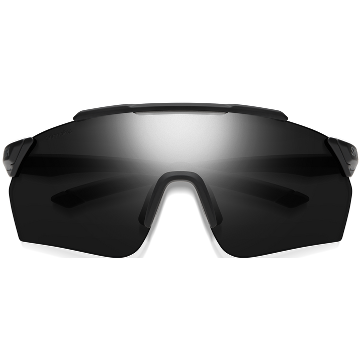 Smith Pivlock Ruckus Sunglasses Matte Black/ChromaPop Black+CP Contrast Rose