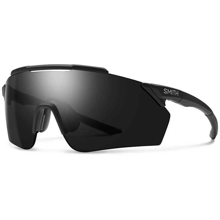 Smith Pivlock Ruckus Sunglasses Matte Black/ChromaPop Black+CP Contrast Rose