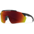 Smith Pivlock Ruckus Sunglasses Matte Black/ChromaPop Red Mirror+ChromaPop Rose
