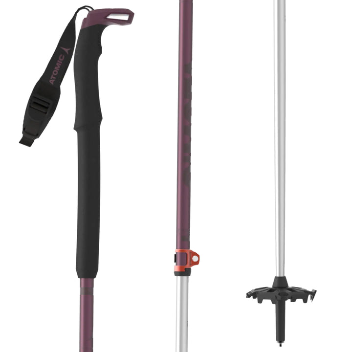 Atomic BCT Tour SQS W Ski Poles - Women's 2023 Plum