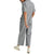 Brixton Sorrento Short-Sleeve Coverall - Women's Black/Off White