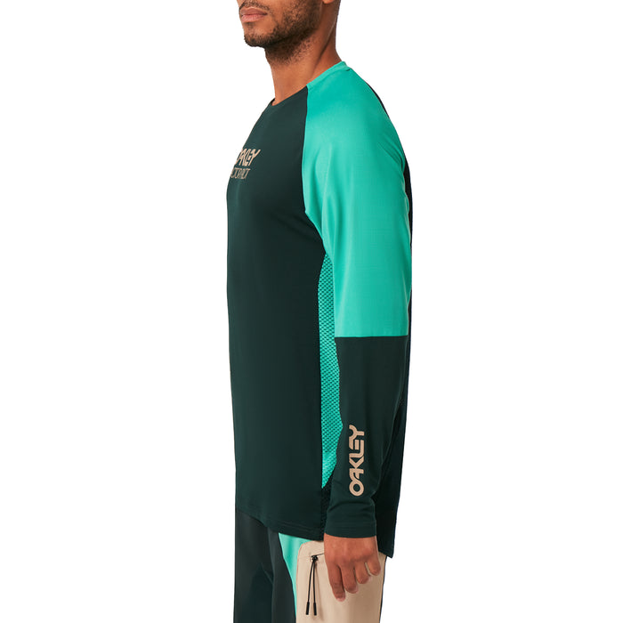 Oakley Factory Pilot MTB Long-Sleeve Jersey Hunter Green