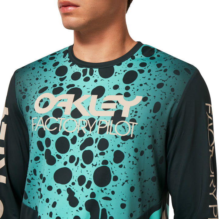 Oakley Maven RC Long-Sleeve Jersey Green Frog