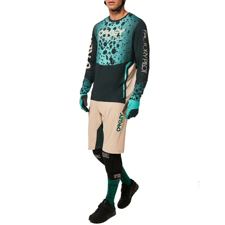 Oakley Maven RC Long-Sleeve Jersey Green Frog