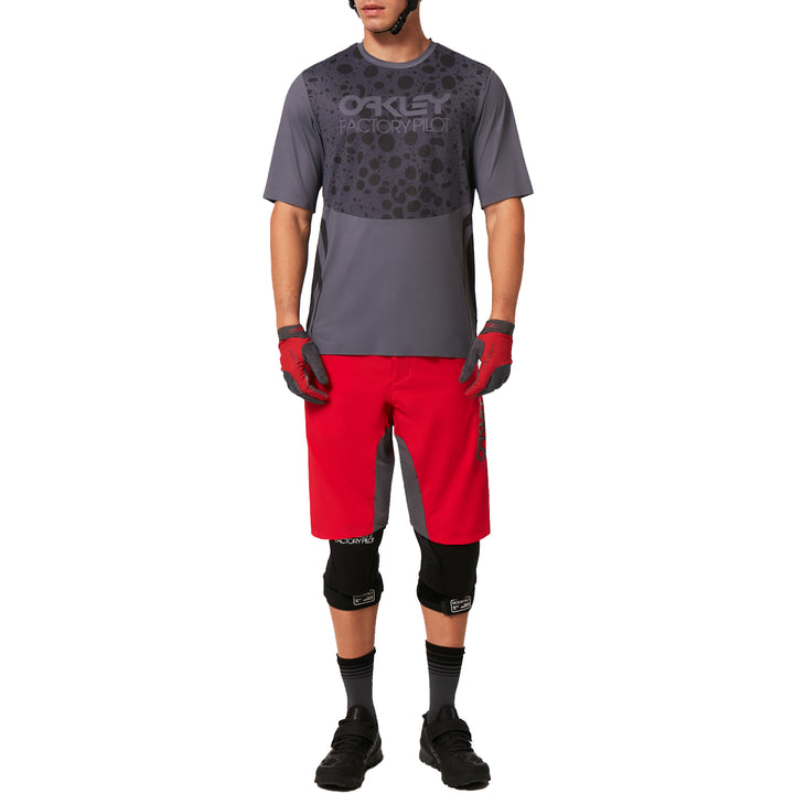 Oakley Maven RC Short-Sleeve Jersey Black Frog