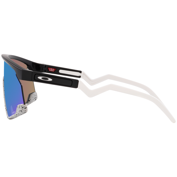 Oakley BXTR Sunglasses Matte Black/Grey/Prizm Sapphire