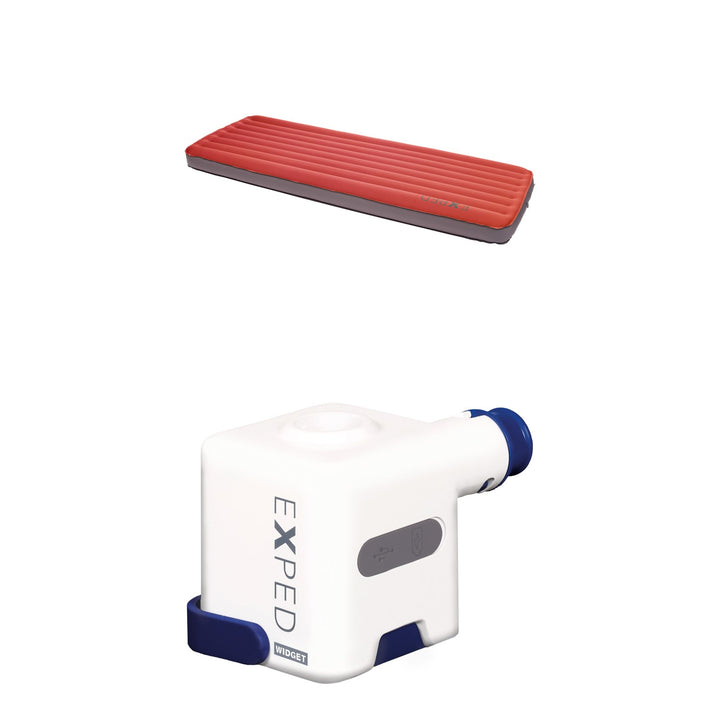 EXPED MegaMat Lite 12 Sleeping Pad + Widget Pump