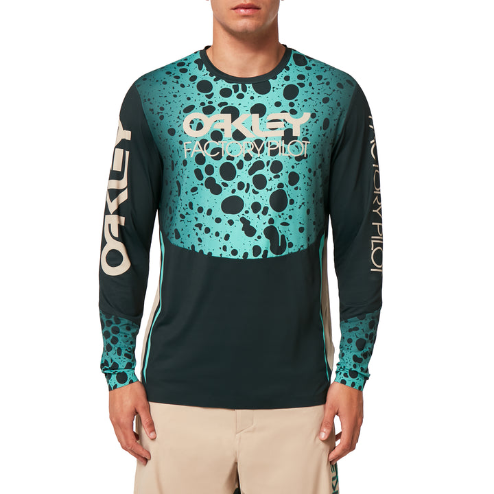 Oakley Maven RC Long-Sleeve Jersey Green Frog