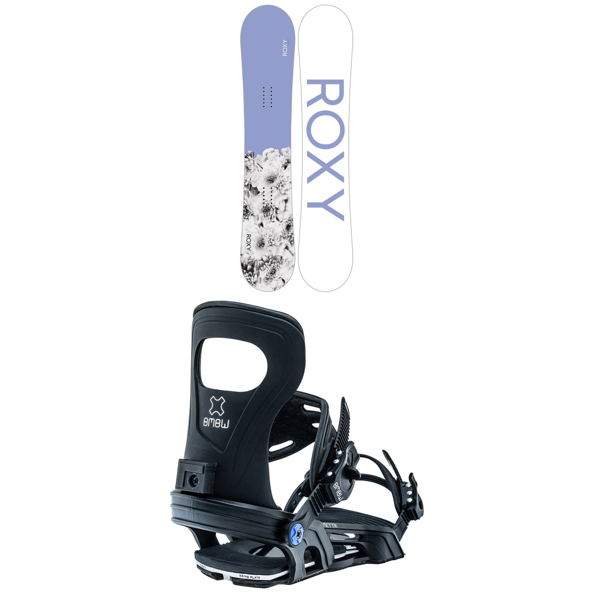 Roxy Dawn Snowboard + Bent Metal Metta Snowboard Bindings - Women's 2023