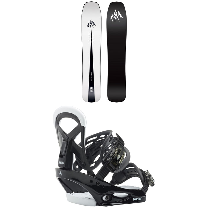 Jones Mini Mind Expander Snowboard + Burton Mission Smalls Snowboard Bindings - Kids' 2024