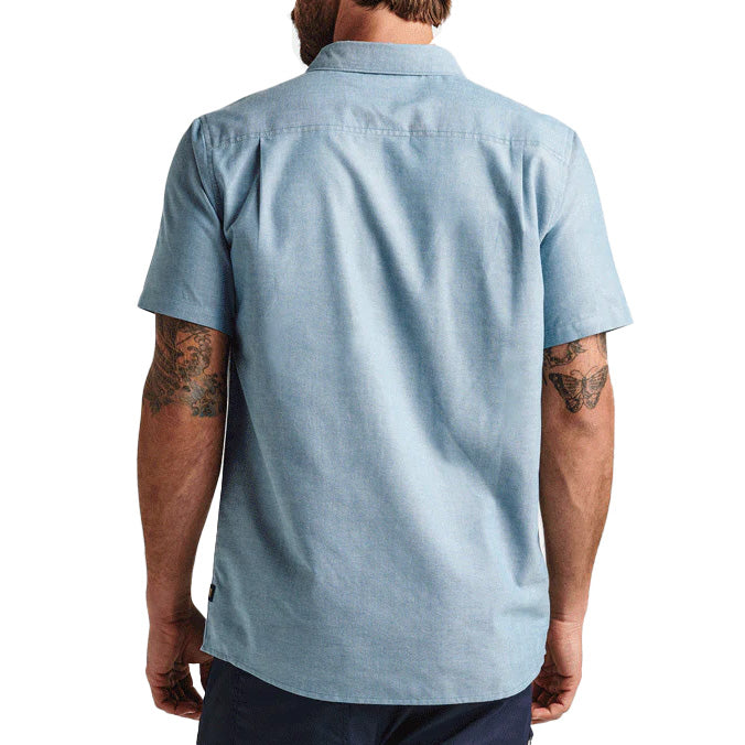 Roark Well Worn Short-Sleeve Shirt - Men's Blue