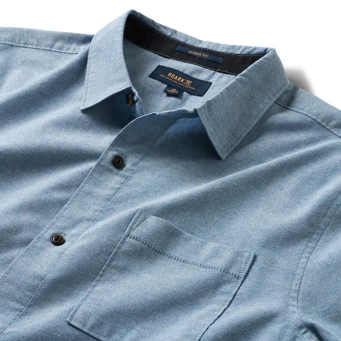 Roark Well Worn Short-Sleeve Shirt - Men's Blue