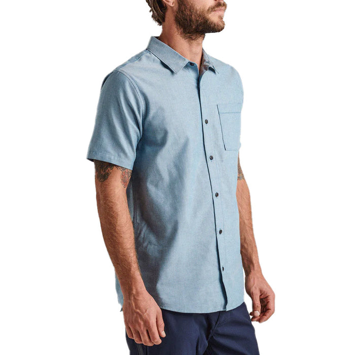 Roark Well Worn Short-Sleeve Shirt - Men's Blue