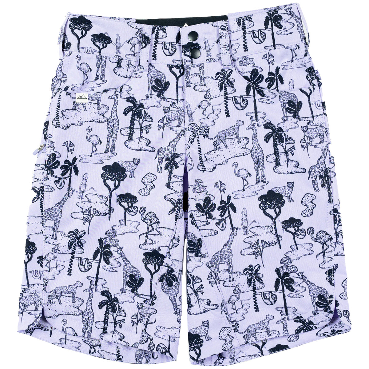 Wild Rye Riley Shorts - Girls' Jungle Creatures