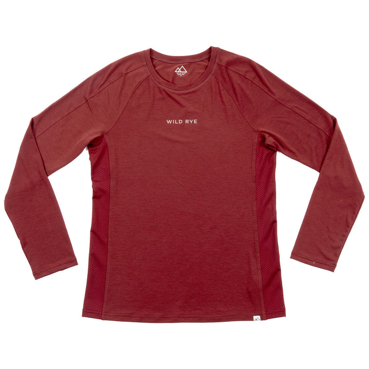 Wild Rye Holly Enduro Jersey - Women's Mahogany