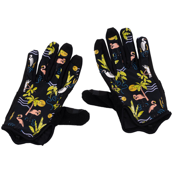 Wild Rye Galena Gel Bike Gloves - Women's Deco Birds