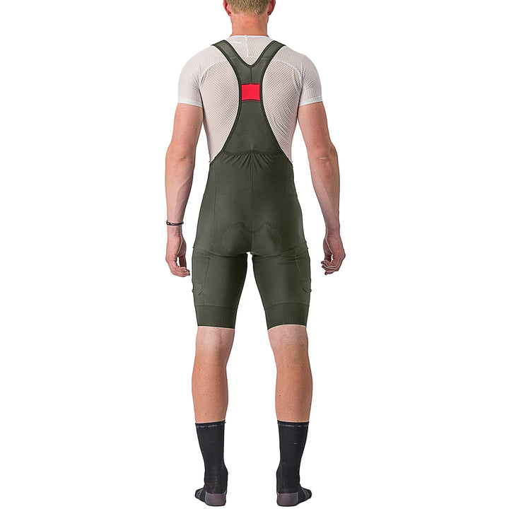 Castelli Unlimited Cargo Bib Liner Shorts Deep Green